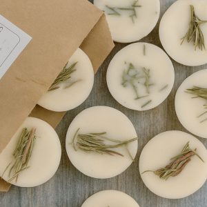 Wax melts Lunas de Kalma · Romero • Pack 5 piezas botánicas