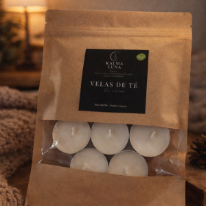 Pack 10 velas de té ecológicas