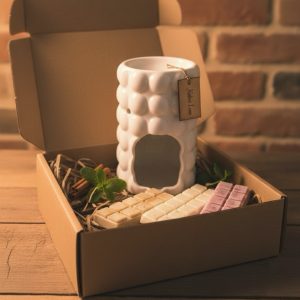 Pack Ritual iniciación a los wax melts - Quemador + 3 snap bar + 3 velitas de té