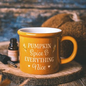 Quemador Cerámico Taza Pumpkin Spice – Edición Otoño