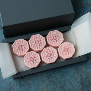 Wax melts Lichi y Vainilla - 6 cubitos botánicos