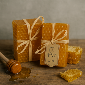 Jabón Artesanal de Miel | Natural, hidratante y suave.