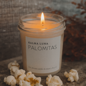 Vela Aromática Palomitas • Colección Raíces de kalma
