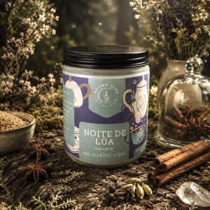 Vela Noite de Lúa- Chai Latte - Colección Raíces
