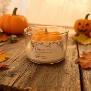 Vela Aromática Ámbar - Amber Ritual de Halloween