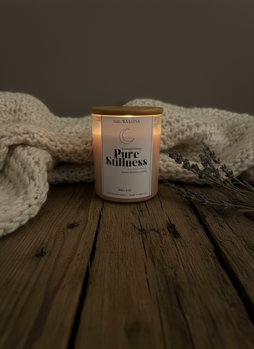 Vela Pure Stillness - Sándalo, romero y vainilla - Emotions Collection - Imagen 2
