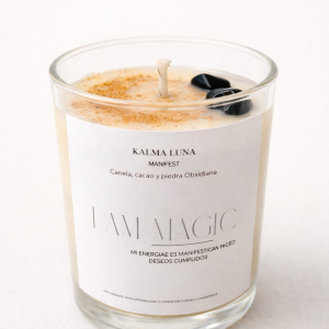 Vela I’m Magic - Para rituales lunares o de intención creativa - Colección Manifest