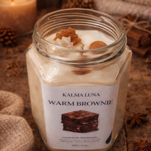 Vela Warm Brownie - Colección Gourmand