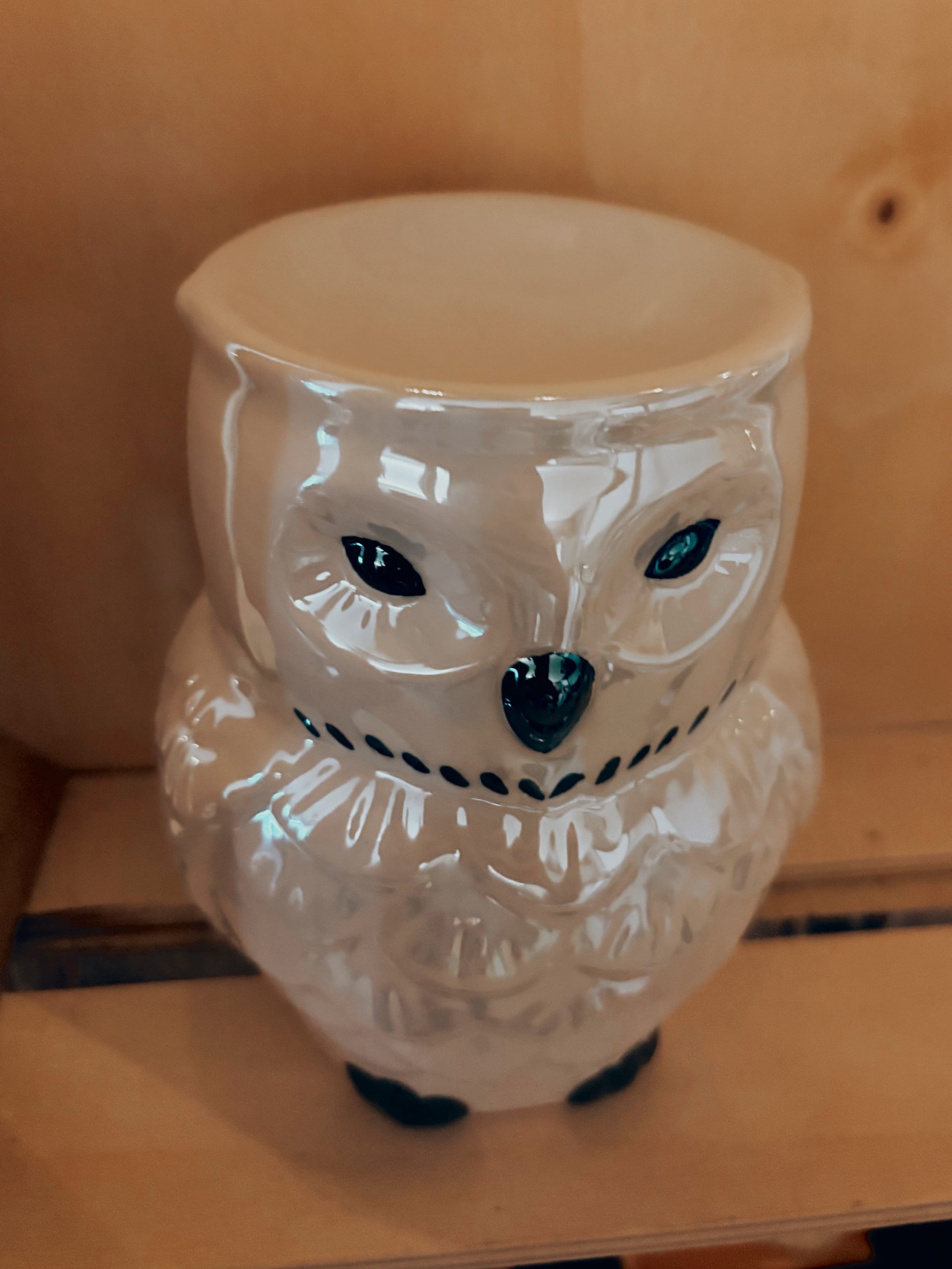 Quemador Búho Blanco - Imagen 2