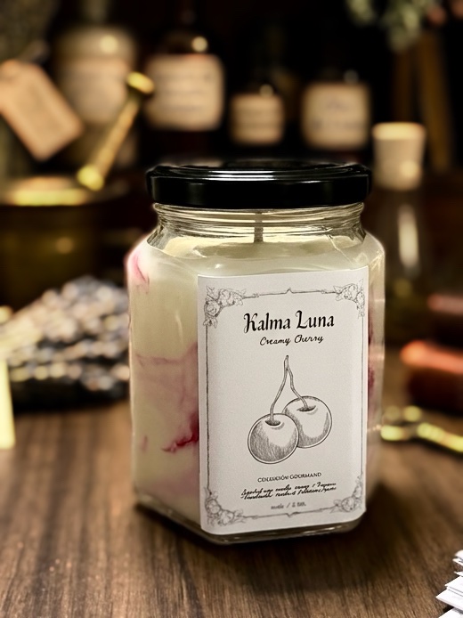 Vela Cereza Cremosa - Colección Gourmand - Imagen 2
