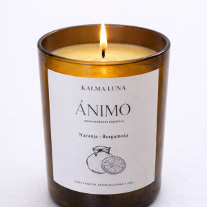 Vela Ánimo - Aromaterapia esencial