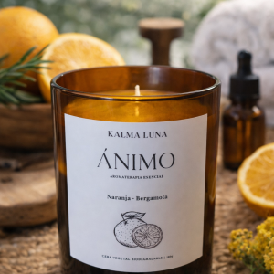 Vela Ánimo - Aromaterapia esencial