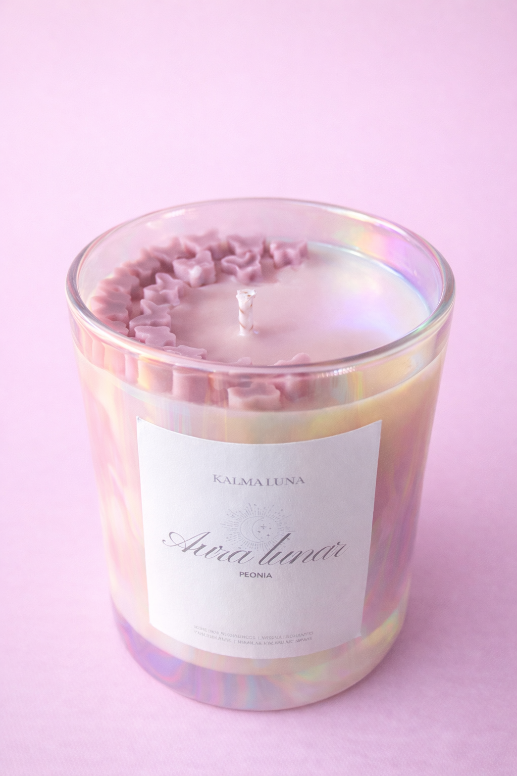 Vela Aura Lunar – Peonía