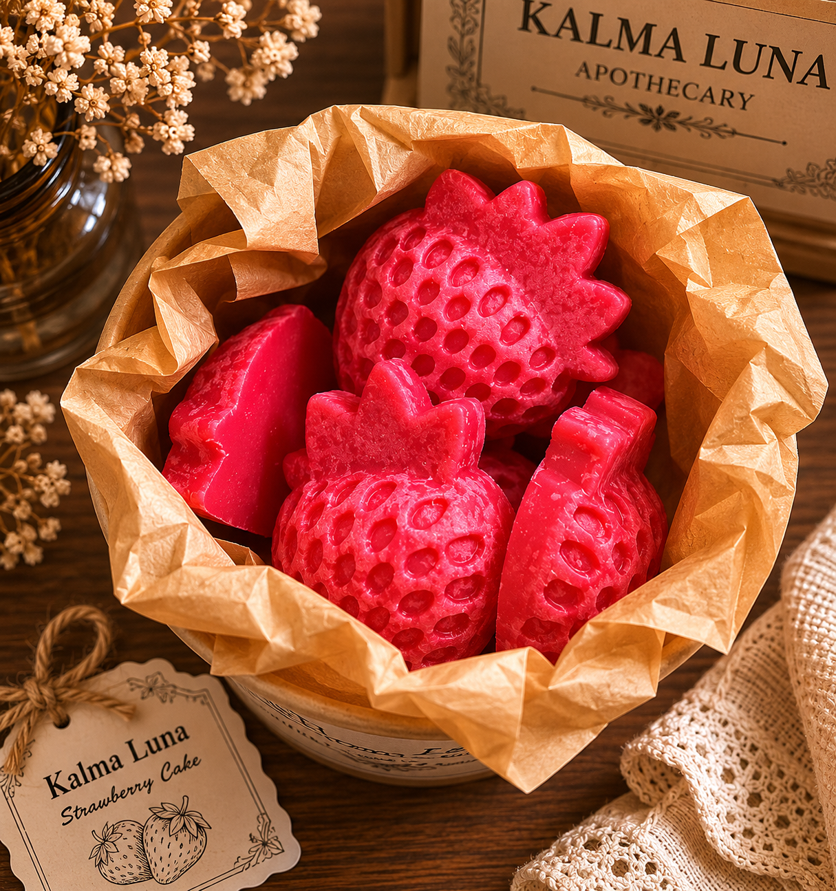 Wax melts Strawberry Cake - Colección Gourmand - Imagen 2