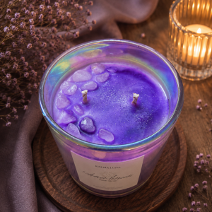 Vela Aura Lunar – Orquídea Negra