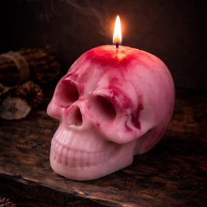 Vela Calavera – Memento vivere - Hoja de higuera