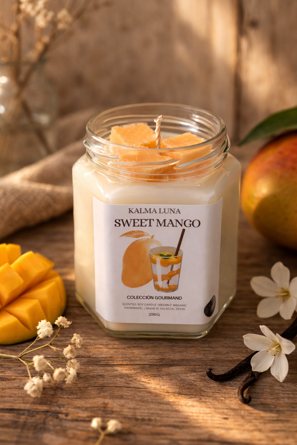 Vela Sweet Mango - Colección Gourmand