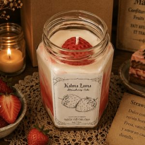 Vela Strawberry Cake - Colección Gourmand
