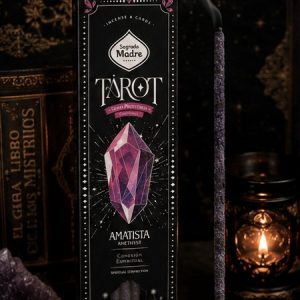 Incienso Tarot Gemas Amatista - Violeta y Naranja - Sagrada Madre