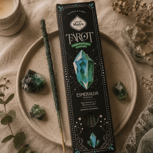 Incienso Tarot Gemas Esmeralda - Limón y Lavanda - Sagrada Madre