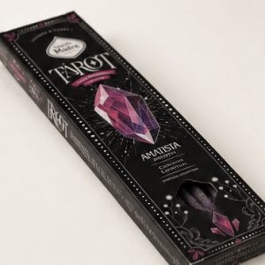 Incienso Tarot Gemas Amatista - Violeta y Naranja - Sagrada Madre