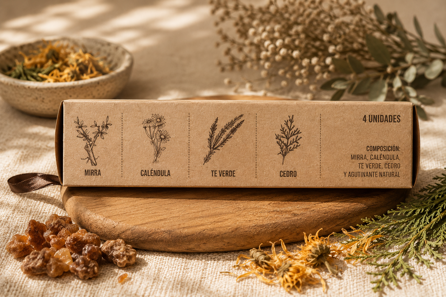 Bombita Herbal “Destrabar” – Sagrada Madre - Imagen 2