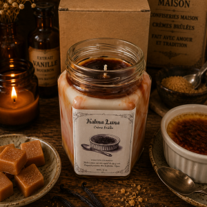 Vela Crème Brûlée - Colección Gourmand