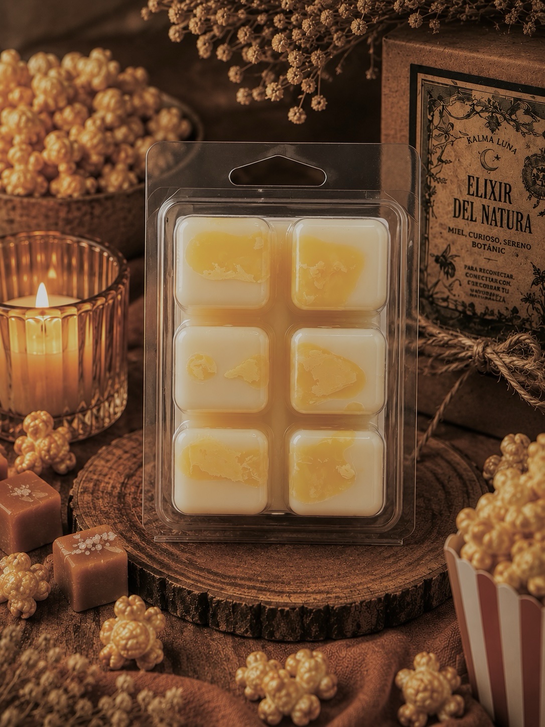 Wax Melts Recordo doce - Palomitas - Raíces de Kalma - Imagen 2