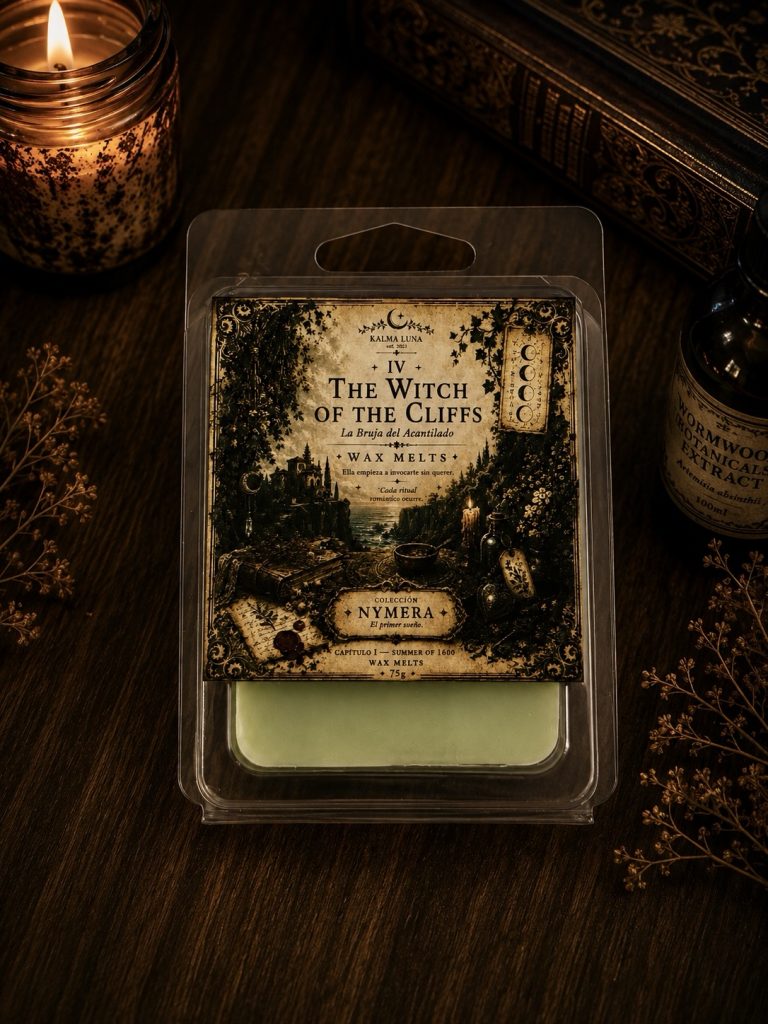 Wax Melts Nymera - Aroma Té verde y bambú - IV THE WITCH OF THE CLIFFS