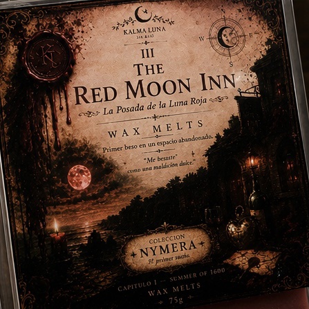 Wax Melts Nymera - Aroma sangre de bruja - III THE RED MOON INN - Imagen 4