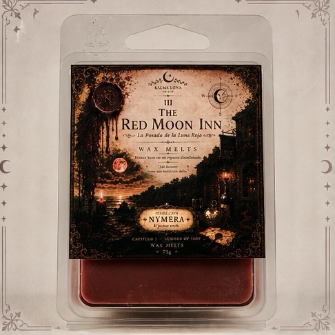 Wax Melts Nymera - Aroma sangre de bruja - III THE RED MOON INN