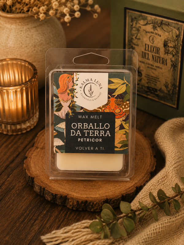 Wax Melts Orballo da terra - Petricor - Raíces de Kalma