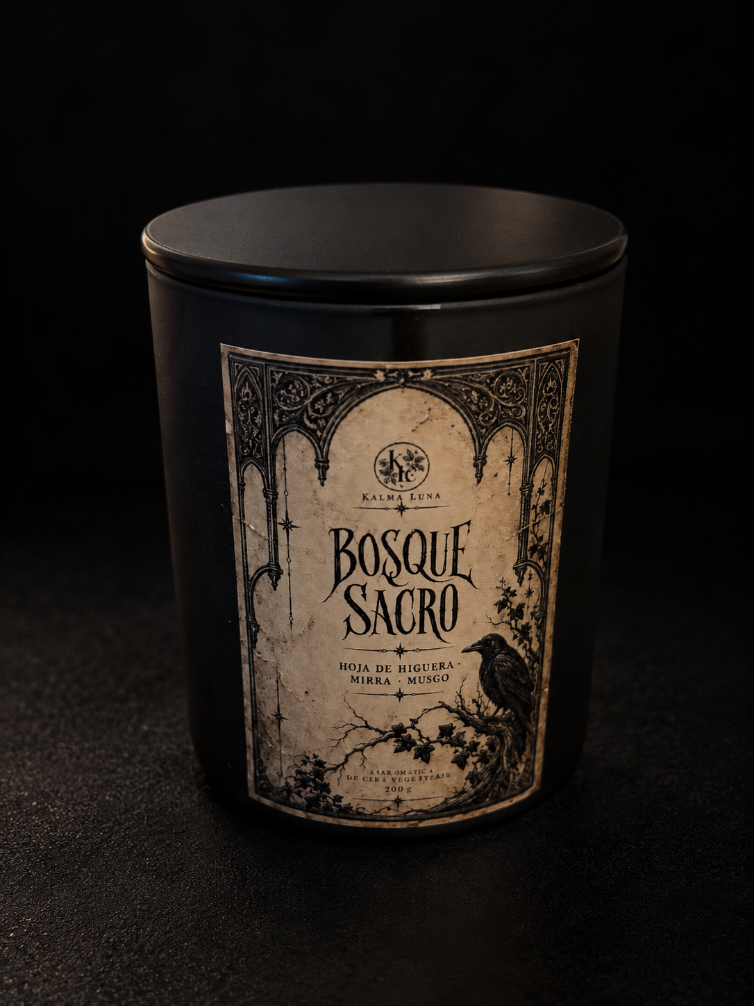 Bosque Sacro – Hoja de higuera, mirra y musgo – Dark Ritual