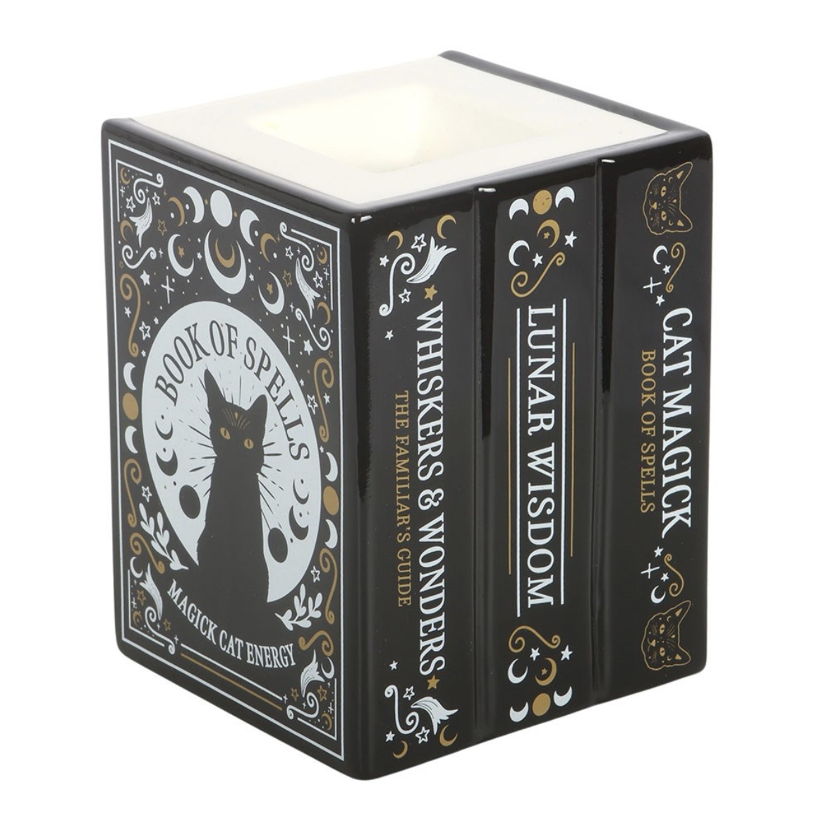 Quemador de Wax Melts Grimorio Lunar