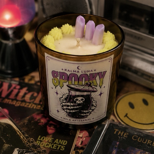 Vela Spooky Brew - Lima y Lavanda