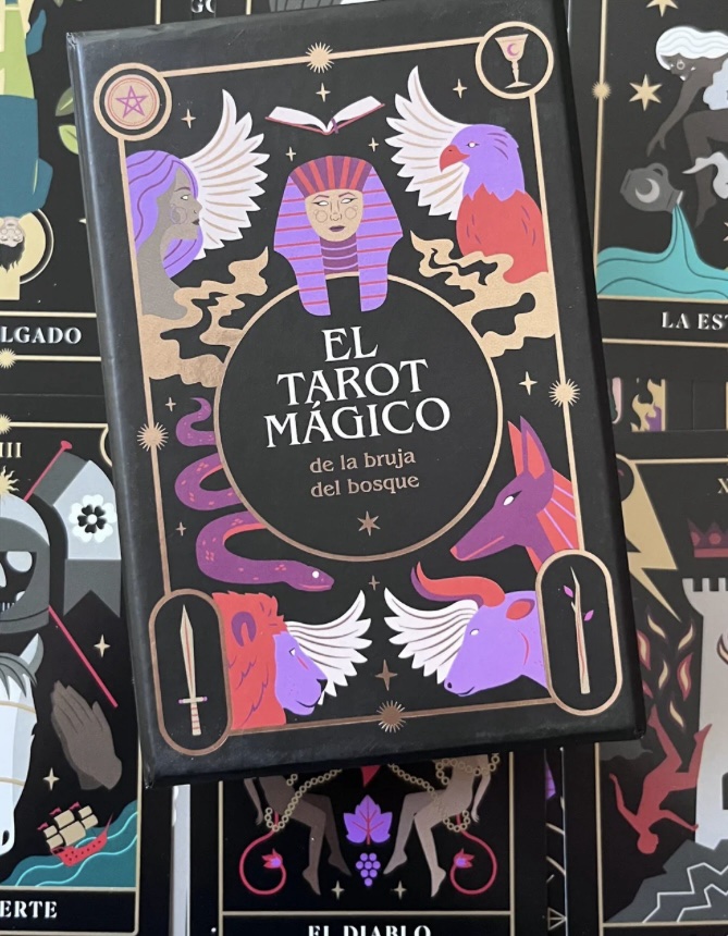 Tarot Mágico de la Bruja del Bosque - 78 Cartas + Guía (Español)