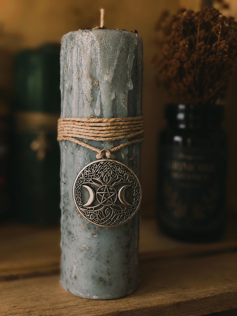 Claro de Luna – Vela ritual desintoxicación
