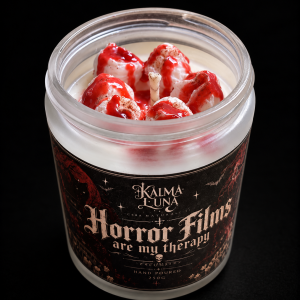 Horror films are my therapy - aroma palomitas dulces - Halloween Drop
